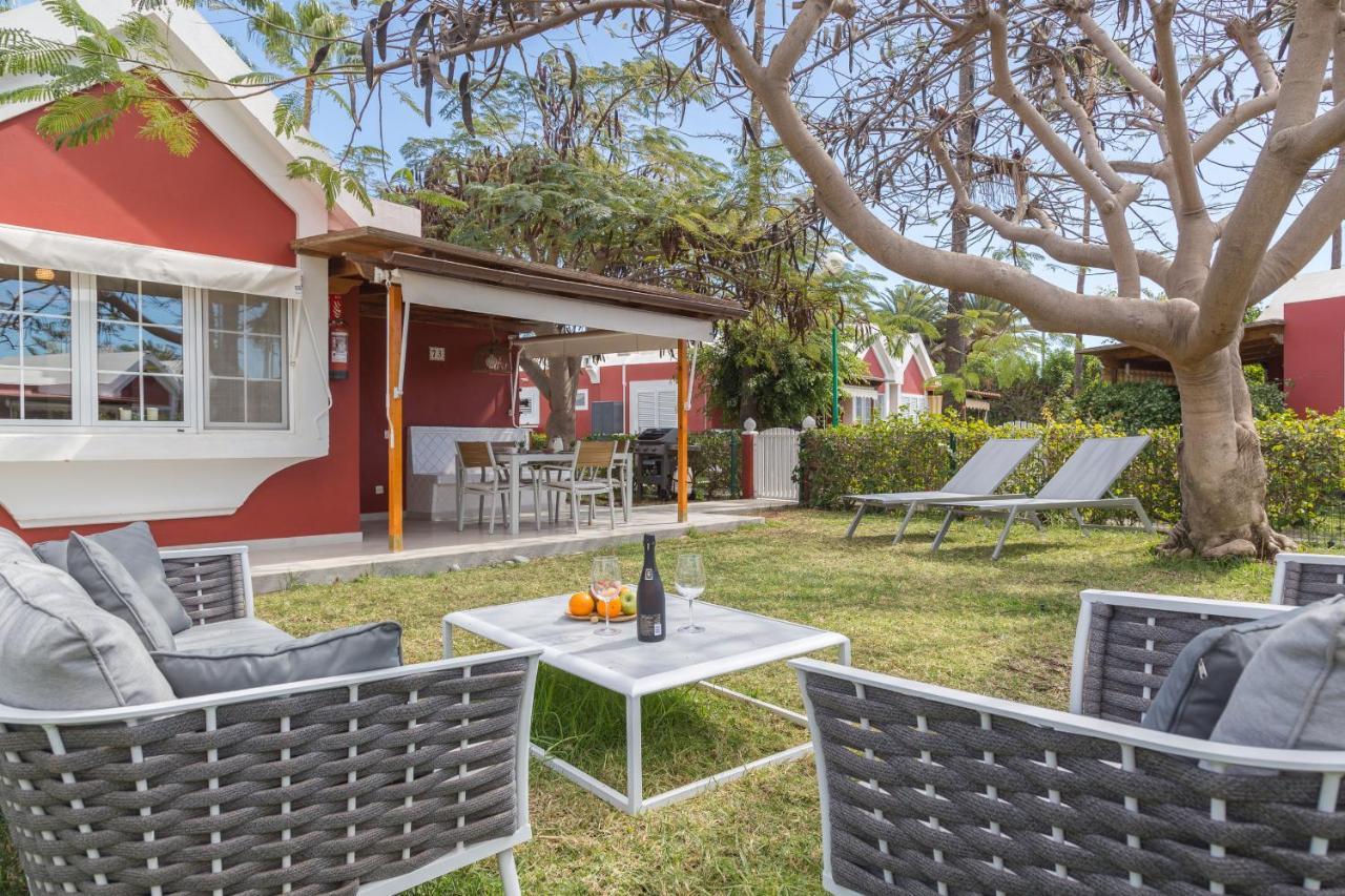 Lightbooking Tunos 73 Maspalomas Gran Jardin Y Barbacoa ภายนอก รูปภาพ