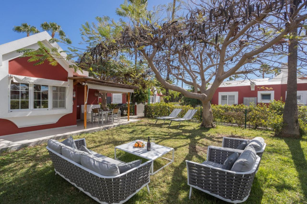 Lightbooking Tunos 73 Maspalomas Gran Jardin Y Barbacoa ภายนอก รูปภาพ