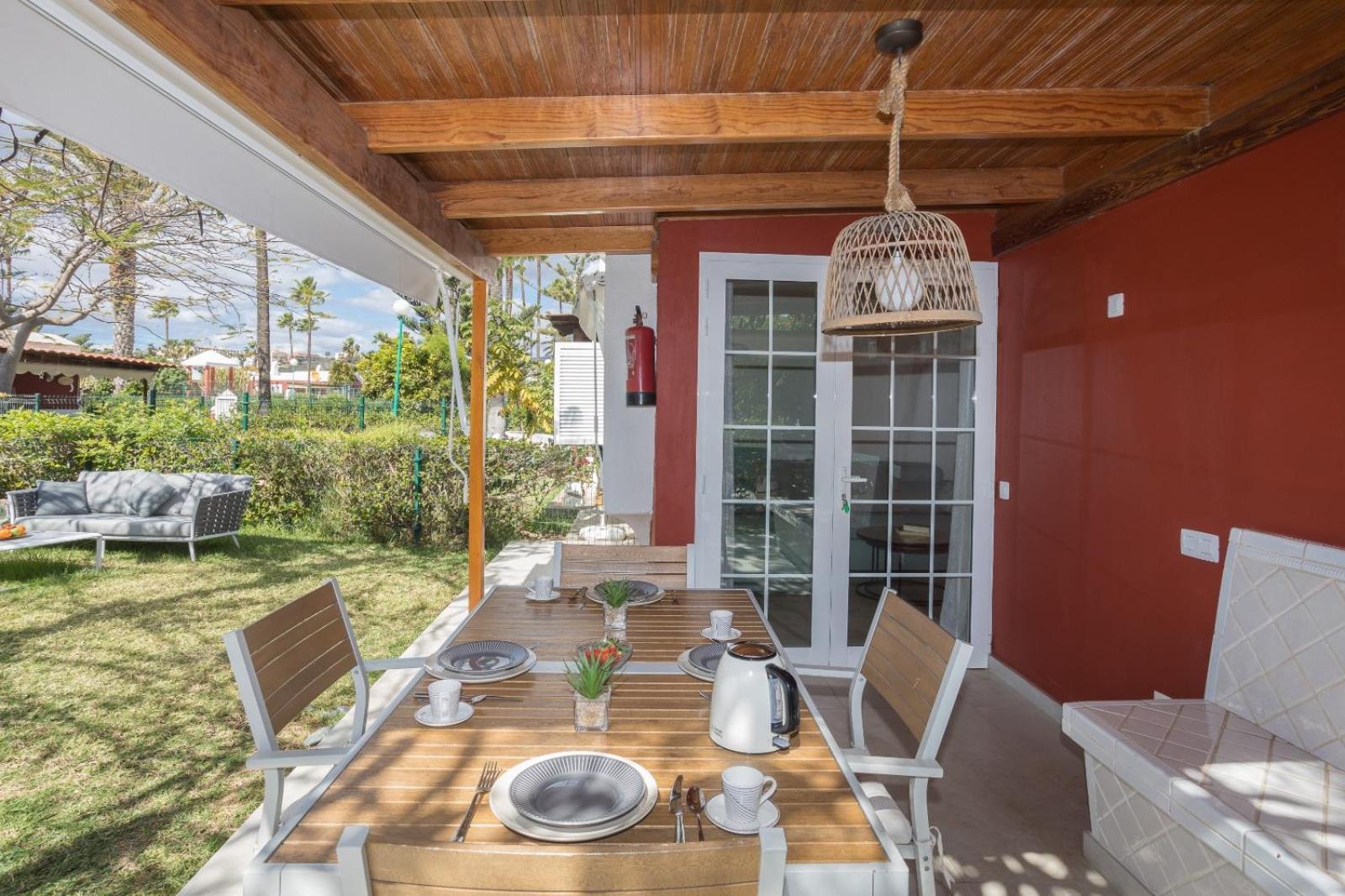 Lightbooking Tunos 73 Maspalomas Gran Jardin Y Barbacoa ภายนอก รูปภาพ